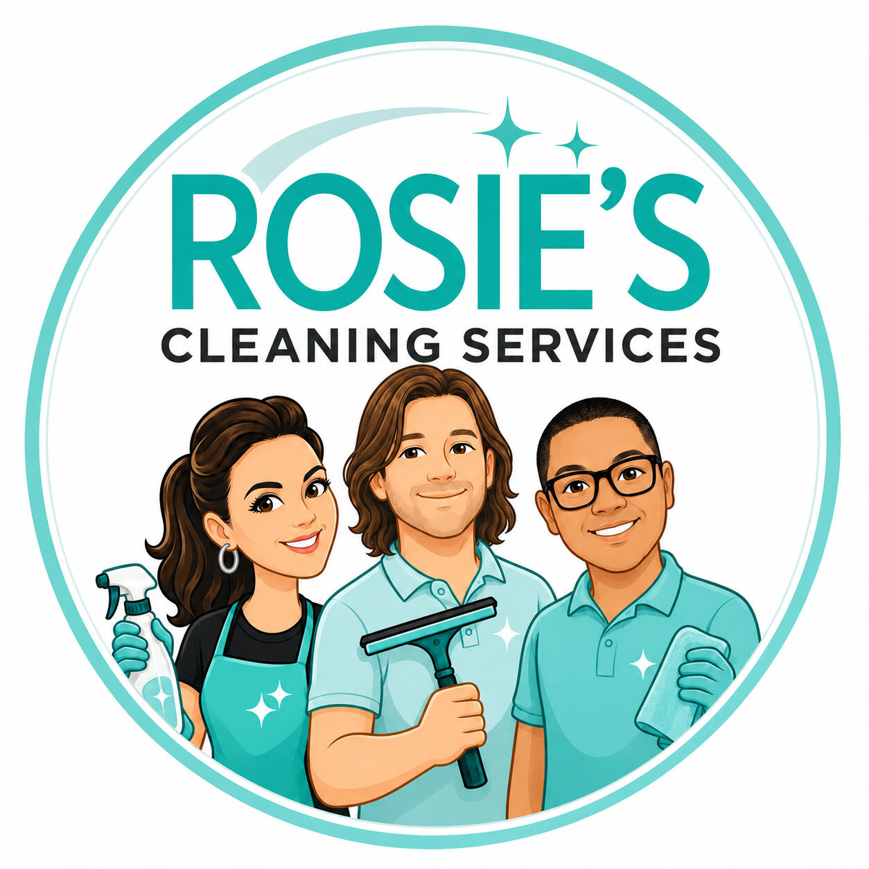 Rosie's Cleaning Services Logo